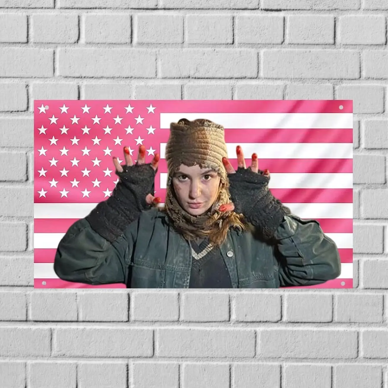 Shauna Shipman US Wall Tapestry Flag, Yellowjackets Room Decor, TV Show Bedroom Wall Art, Aesthetic Dorm Banner