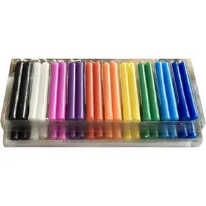 Taper Spell Candles 40 count, Assorted Colors, Use for Casting Chimes, Spells, Rituals, , Magical Work, and Wax Play