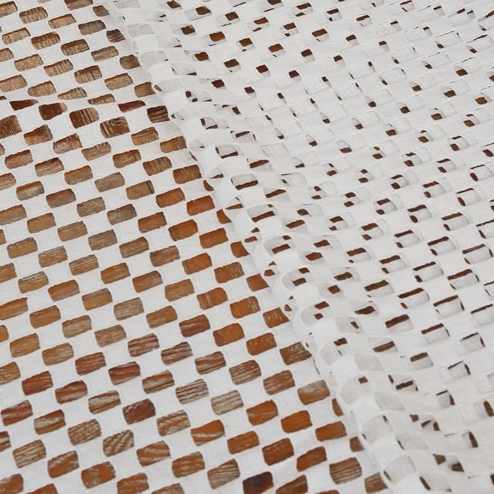 Square Hollow Out Lace Fabric, Geometric Pattern Transparent Lace Mesh, Suitable for Dresses Shirts Skirts Fashion Clothing Crafts
