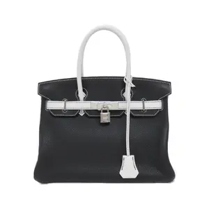 Pre-owned HERMÈS Calfskin Shoulder Bags Hermes Birkin30 Clemence