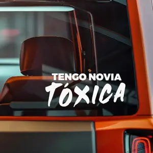 Tengo novia tóxica Vinyl Decal Sticker Window Car