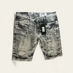 Evolution Jeans Distressed Denim Shorts