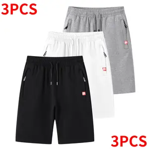 Men’s casual athletic shorts, available in four colors, made from breathable fabric with a zipper design—perfect for summer beach trips, outings, and everyday outdoor activities.,summervibes