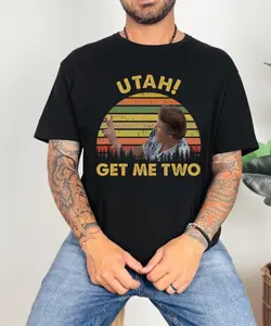 Utah Get Me Two Vintage T Shirt, Hoodie, Sweatshirts, Movie Quote Point Break T-shirt, Soft Cotton, Comfy and Quality