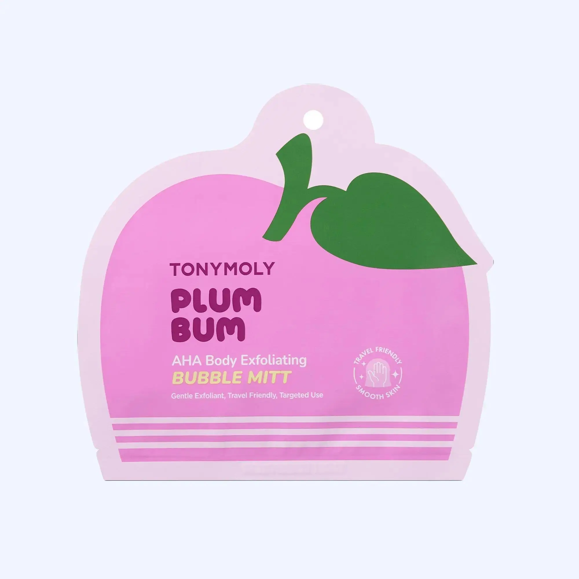 Plum Bum AHA Body Exfoliating Bubble Mitt Korean Bath