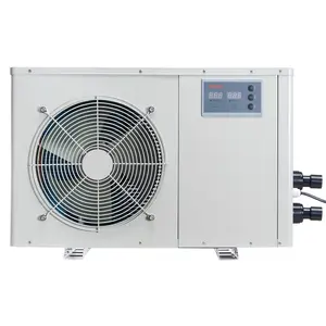 VEVOR Aquarium Chiller 150 Gallon, 1/2 HP Water Chiller for Hydroponics, Fast Cooling for Fish Tank, Axolotl, Coral Reef, Quiet Refrigeration Compressor, Titanium Evaporator, Complete Fittings