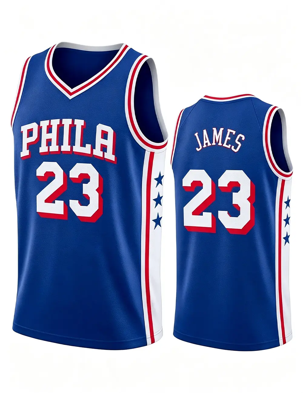 Men’s Basketball #23 James Team Swingman Jersey, Men’s Sleeveless Basketball Jersey, Breathable Mesh Athletic Tank Top for Sports Game Day, Ideal Birthday & Holiday Gift