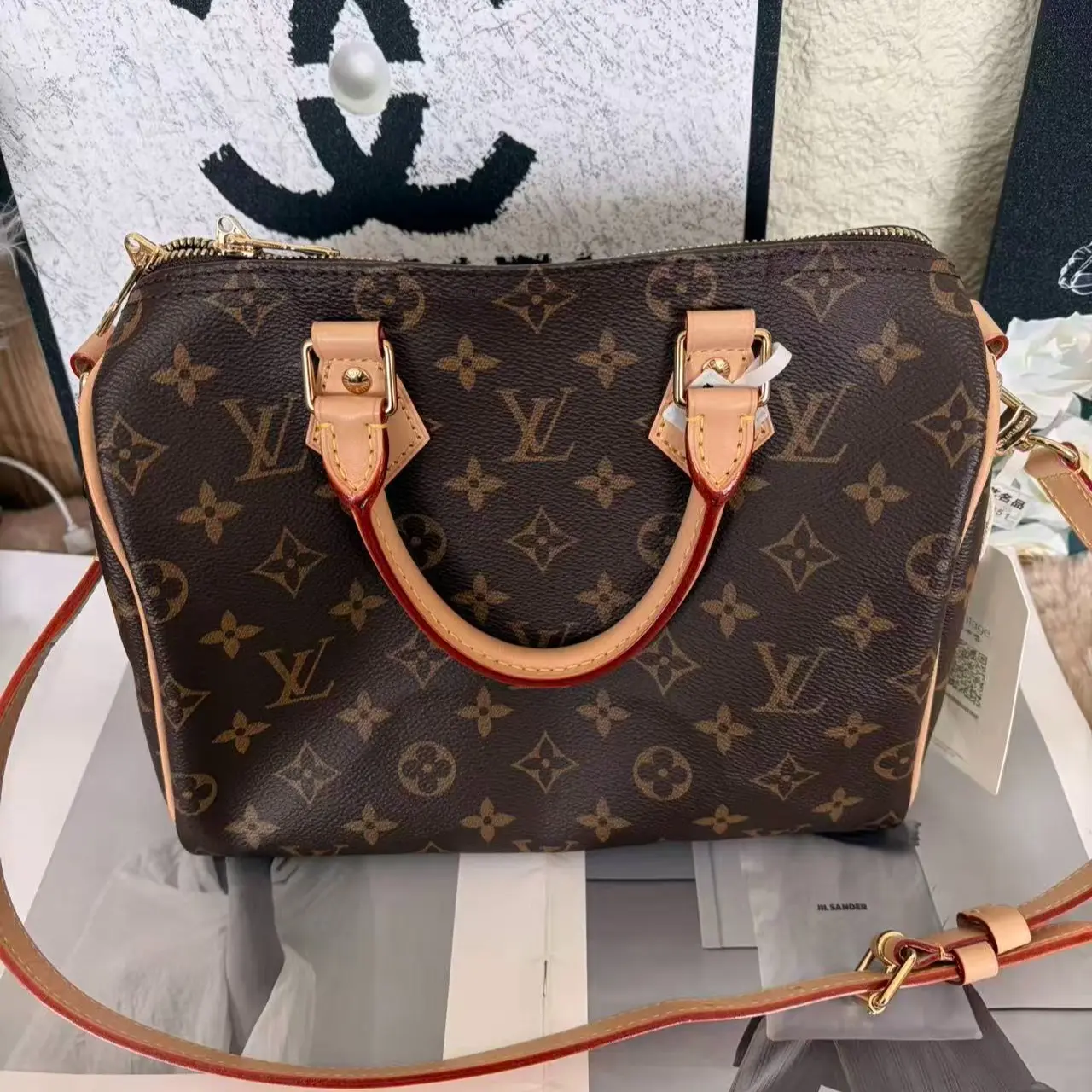 Pre-owned Louis Vuitton speed 25