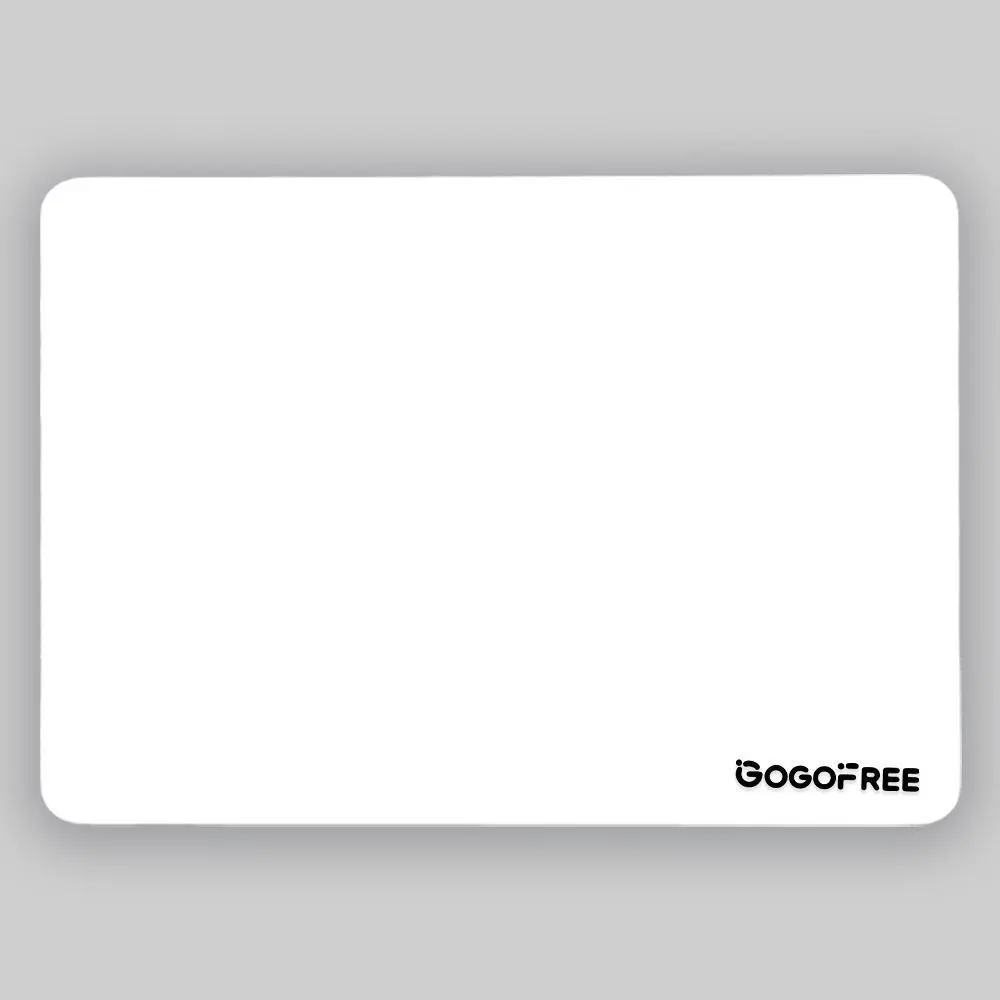 GOGOFREE Premium Tempered Glass Mouse Pad (11.8×15.8in) - Perfect Valentine's Day Gift for Boyfriend, Ultra-Smooth Gaming & Office Surface, Non-Slip Base, Durable & Easy to Clean