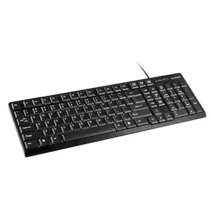 NNEDSZ KLASSIC USB STANDARD KEYBOARD (SPILL-RESISTANT DESIGN) - Black