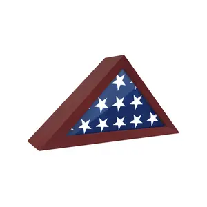 Flag Case Small for 3'x5' folded American Veteran Burial Flag