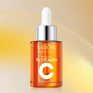 5X Vitamin C Face Serum, 5 in 1 Active VC+, Moisturizing, Hydration& Nourishing Facial Essence, Gift for Women (3Oml),Sensitive Moisture Skin Repair Moisturize Moisturizer Hydrate Hydrating Gentle Soothing