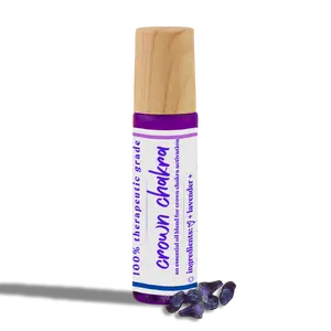 Organic Essential Oil For Crown Chakra Balancing | Emotional Healing | Aromatherapy | Chakra Healing | Meditation | Focus & Concentration