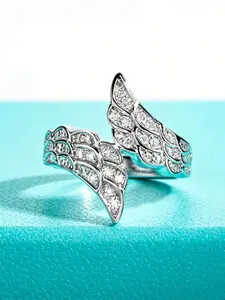 1 PC Pretty Cubic Zirconia Ring For Women For Wedding Engagement Party Jewelry Valentine's Day Gift