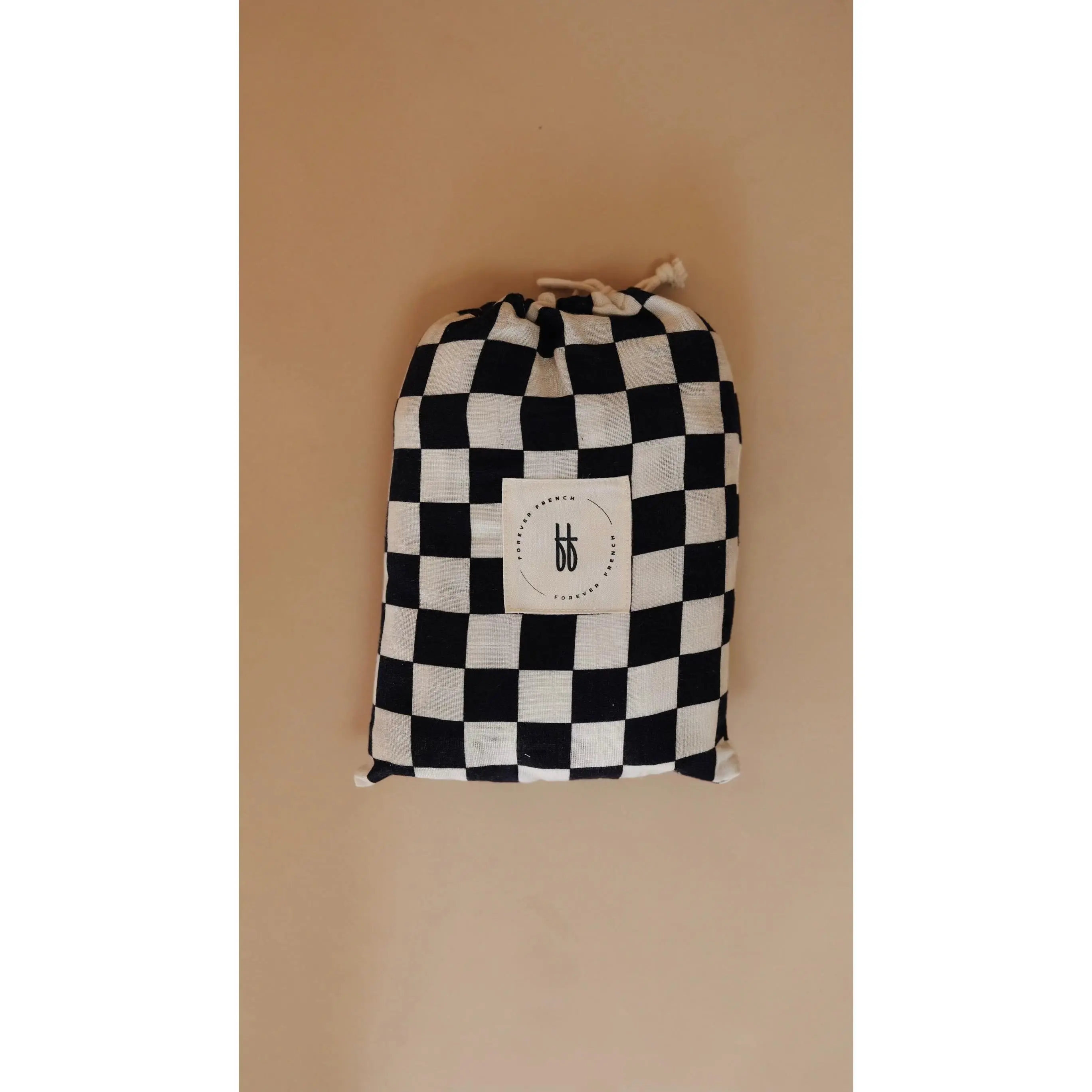 Black Checkered | Crib Sheet