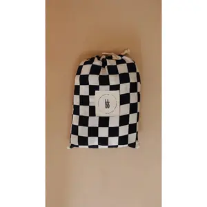 Black Checkered | Crib Sheet