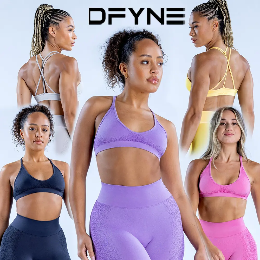 Ignite Cross-Back Sports Bra Set, Women's Activewear Workout Bra for Gym & Fitness, Workout Bras