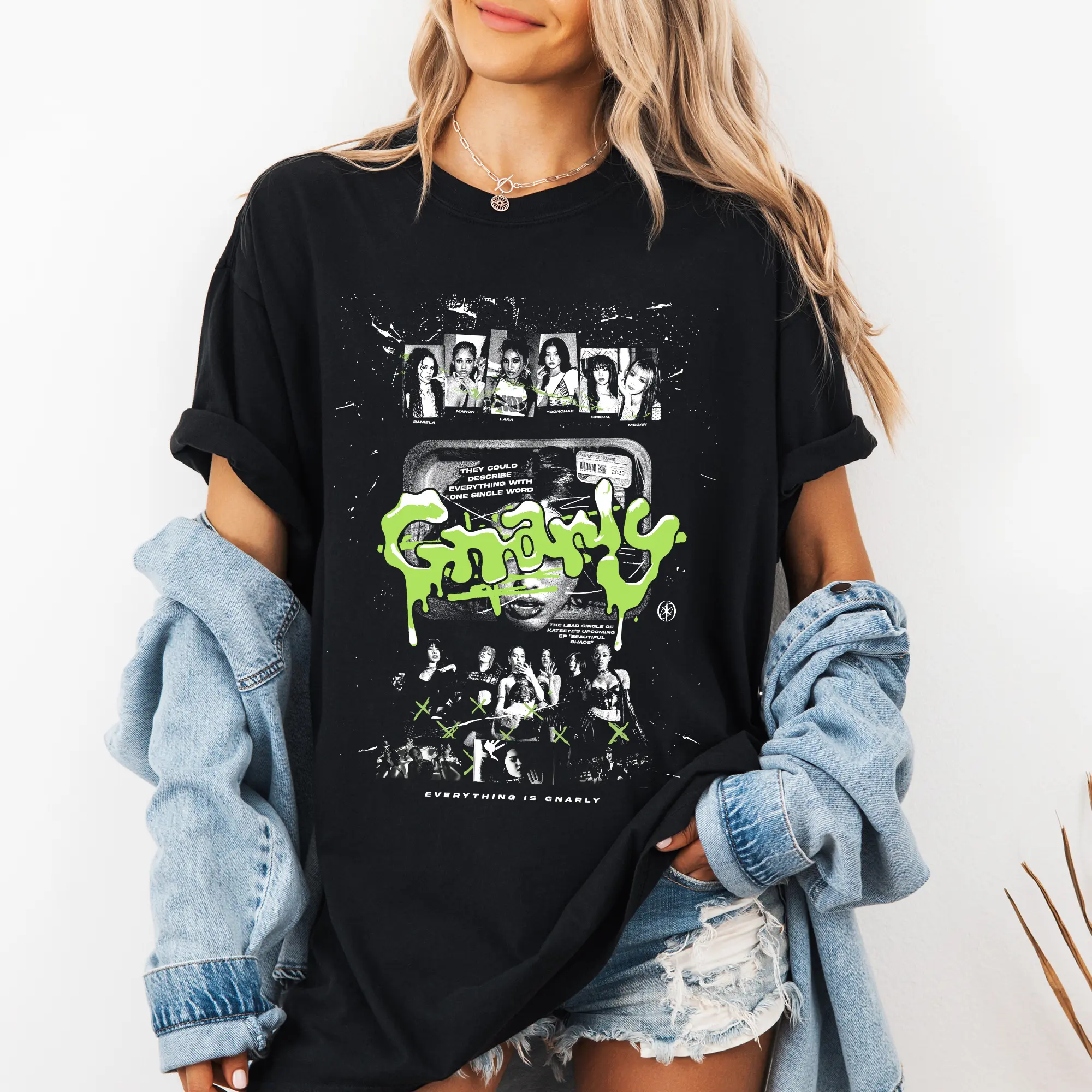 Katseyee Gnarly Shirt, Chaos Tee, Katseyee Kpop t-shirt - TikTok Shop