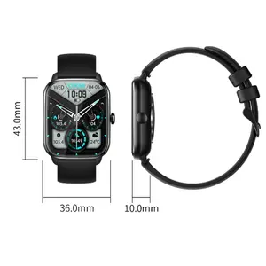 All-in-One Smart Watch with Heart Rate Monitor Step Counter Music Call Full Touch Screen Fitness Tracker for Sports & Daily Use