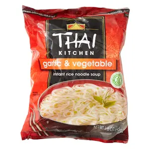 Thai Kitchen Instant Rice Noodle Soup, Garlic & Vegetable, 1.6 oz (45 g)