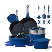 Blue Cookware Set