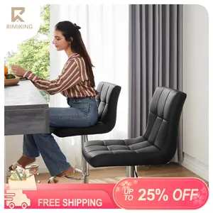 RIMIKING Adjustable Height PU Leather Bar Stool(Package of 2),Material,Ergonomic Design,Adjustable Height,Convenient Features,Durability,Dimensions,8100