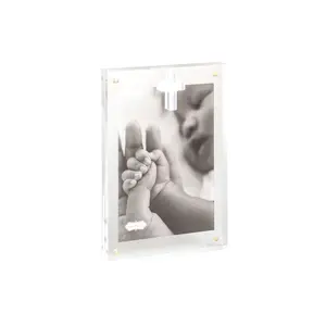 Vertical Layered Cross Acrylic Frame