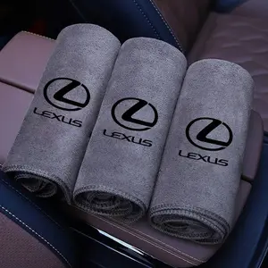 Microfiber Towel Car Wash Cloth, Auto Cleaning Drying Cloth for Lexus Models, Lexus Compatibility, Durable and Soft Cleaning Accessories