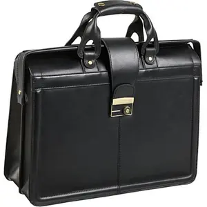 Amerileather  APC Legal Leather Executive Briefcase, Black