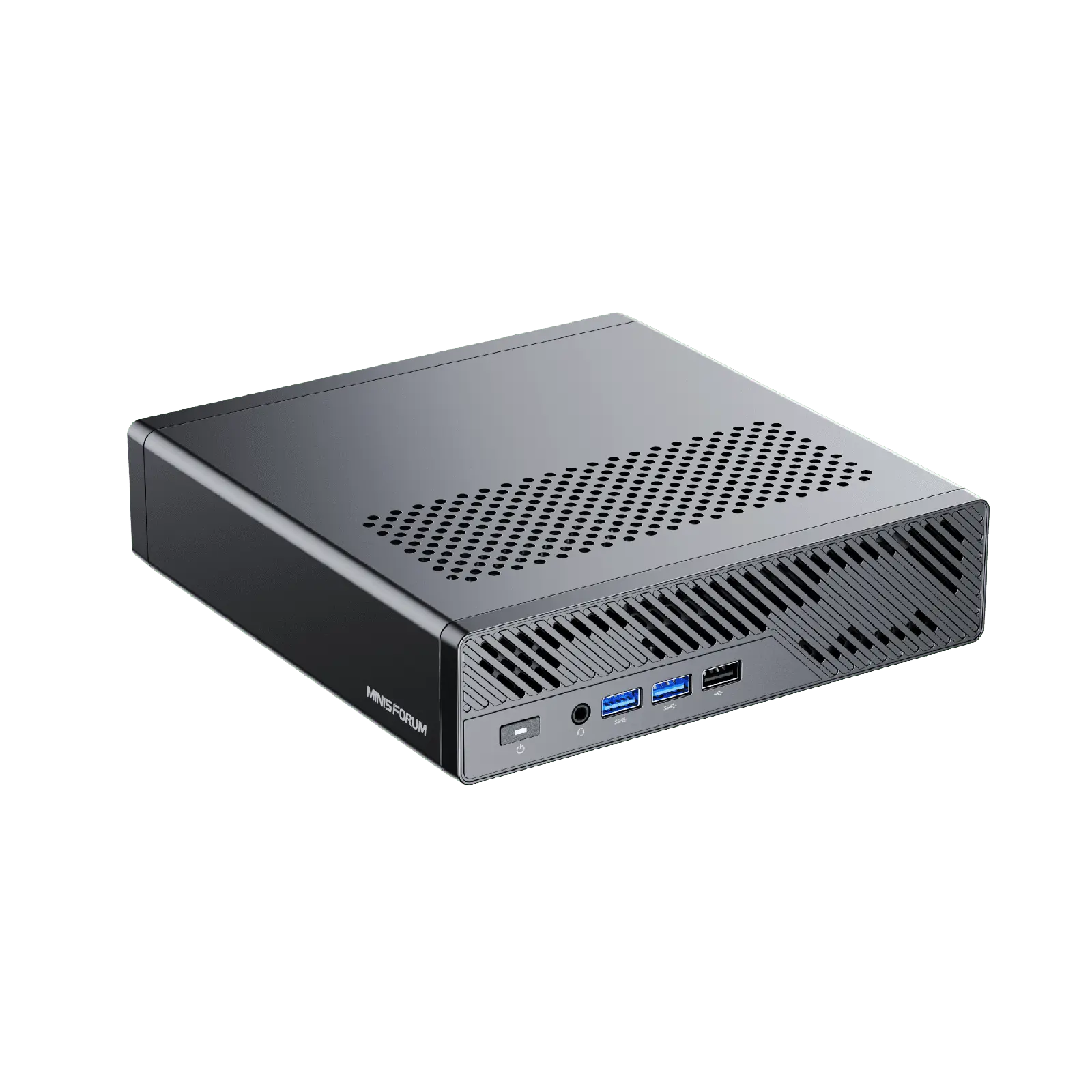 MINISFORUM MS-A2 Mini Workstation AMD Ryzen 9 8945HX(16C/32T, up to 5.4GHz) 32GB RAM 1TB Mini PC, HDMI/2xUSB-C Triple Display Mini PC, 2x2.5G LAN Port|10G SFP+ Port, Support M.2 2280/22110/U.2 SSD BackToSchool