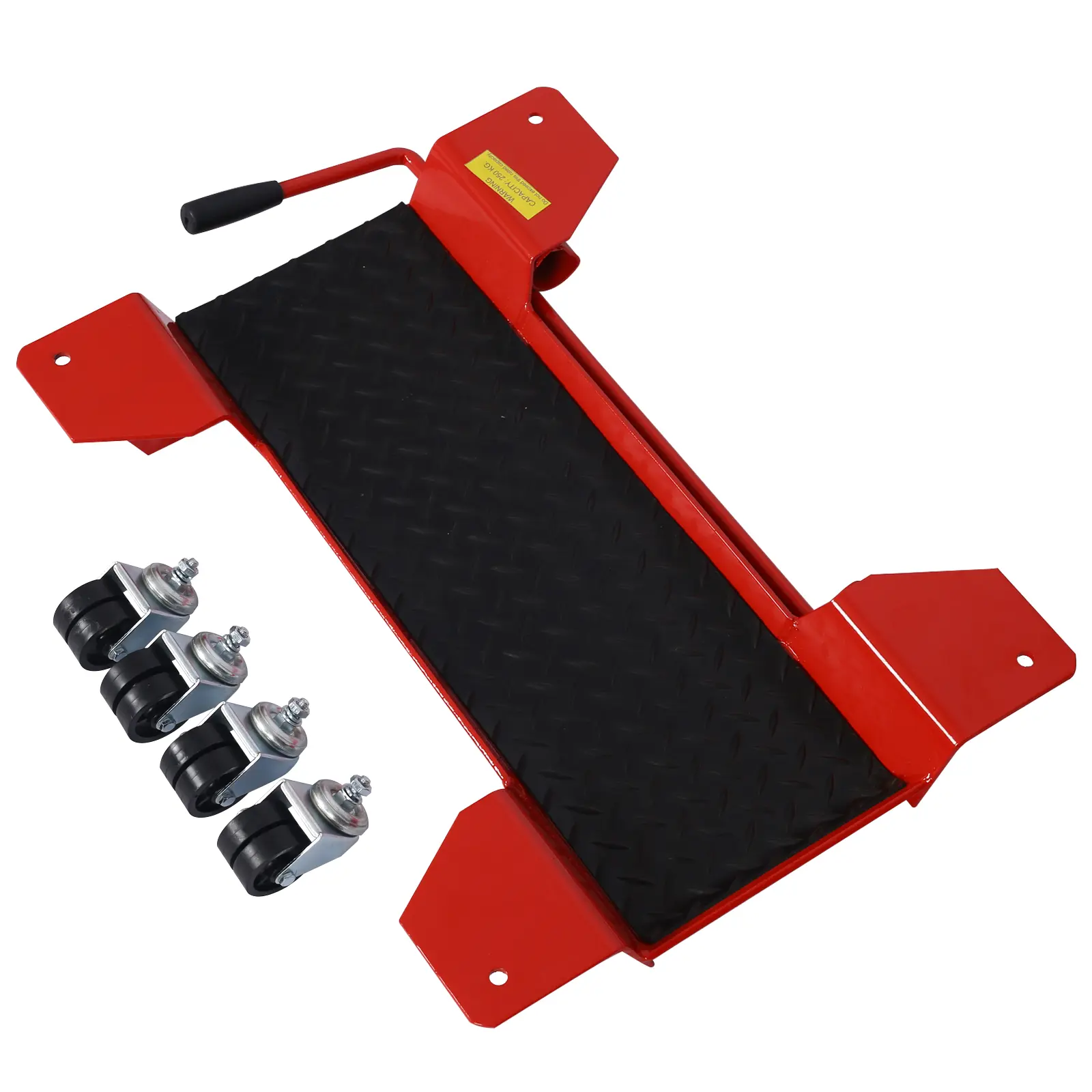 Donext Motorcycle Center Stand Move Dolly, 360° Rotating Casters, 500lbs Rust-Proof Steel, for Yamaha FZ1 FZR 600 1000 1100 FJR Fazer Workshop & Home Garage Use, 360° Rotating Caster