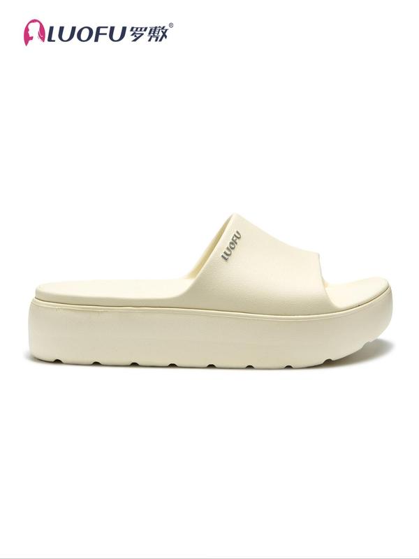 Women's Fashionable Colorblock Double Buckle Design Slides, Casual Comfortable Flat Sandals for Summer, Lightweight Breathable Shoes for Outdoor Activities, Footwear, Slippers for Women