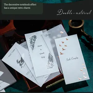 20pcs Star Moon Message Series Gold Silver Foil Sticky Notes, Art Stickers, DIY Hand Account Diary Book, Scrapbook Paper, Magazine Cover, Phone Case