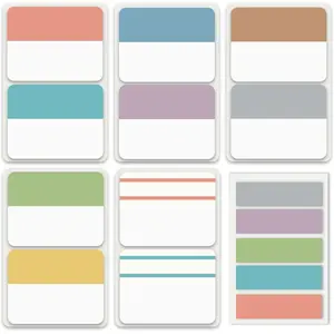 300 count Tabs 2 Inch Sticky Index Tabs, Writable and Repositionable Book Tabs Page Tabs Colored Page Markers, Tabs for Books, Notebook Tabs, Tabs for Annotating Books (Pastel)