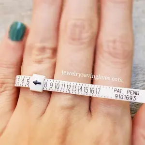 Plastic Ring Sizer or Set - Jewelry Tool for Sizing