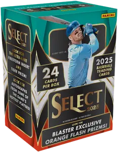 2025 Panini Select Baseball Blaster Box (6 Packs)