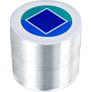 1.5mm Bracelet String, Elastic String  Stretch Thread Clear Beading Cords for Bracelets Beading Making