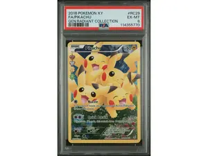2016 Pokemon XY Generations Radiant Collection Pikachu #RC29 PSA 6
