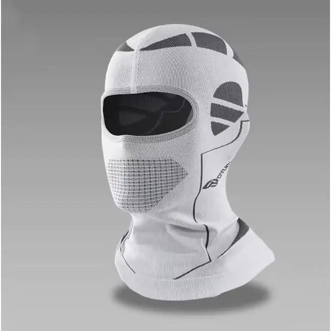 High Stretch Full Head Balaclava, Unisex Windproof Face Mask for Motorcycle & Skiing, Breathable All-Season Under-Helmet Protection