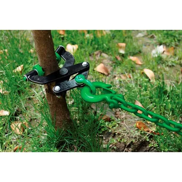Brush Grubber BG-25 Mini Brush Removal Tool with Spring Jaws, 6 Gripping Teeth, 360-Degree Rotation, Compatible with Lawn Tractor & ATV, 3 Lbs, Ideal for Tree Stump & Shallow Roots Removal, Clearing Food Plots