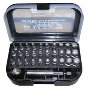 212 MAIN 32-Piece Master Ball Drive Set, Screwdriver Drill Bits with Magnetic Driver, Ball Hex, Bit Holder for Limited Access DIY Projects
