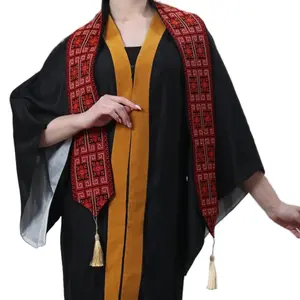 Palestine Heritage Embroidery Graduation Stole 62 INCHES