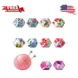 10 Pcs Knitting Needle Stoppers