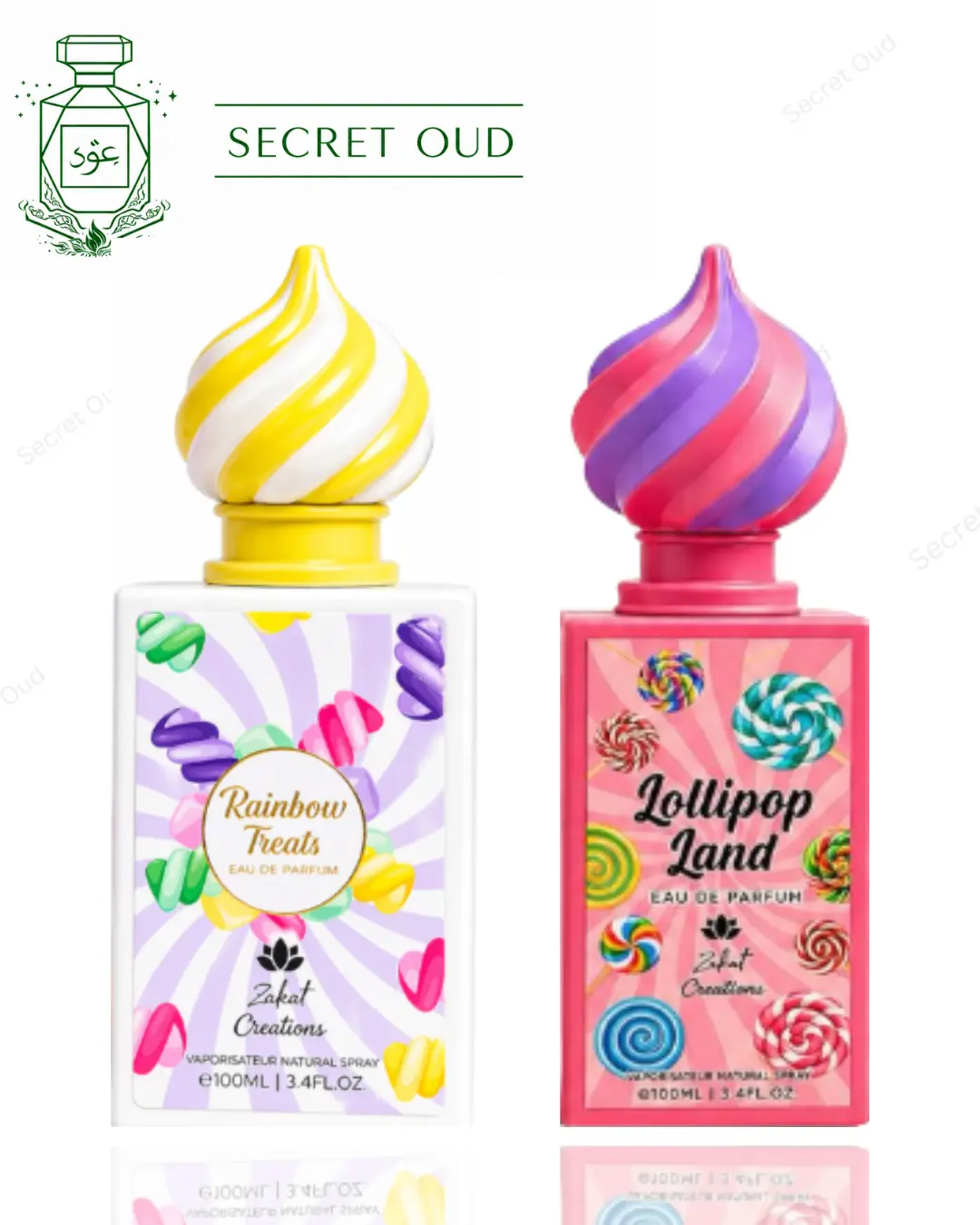 Women's 2-Piece Fragrance Bundle - Rainbow Treat, Lollipop Land Perfumes for Women, Women Perfumes