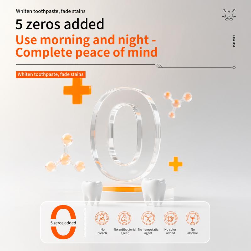 KUGIG Fresh Breath Toothpaste for Bad Breath – Fluoride-Free Whitening Toothpaste for Sensitive Teeth, Mint Flavor Helps Reduce Odor Causing Buildup and Supports Long Lasting Breath Freshness