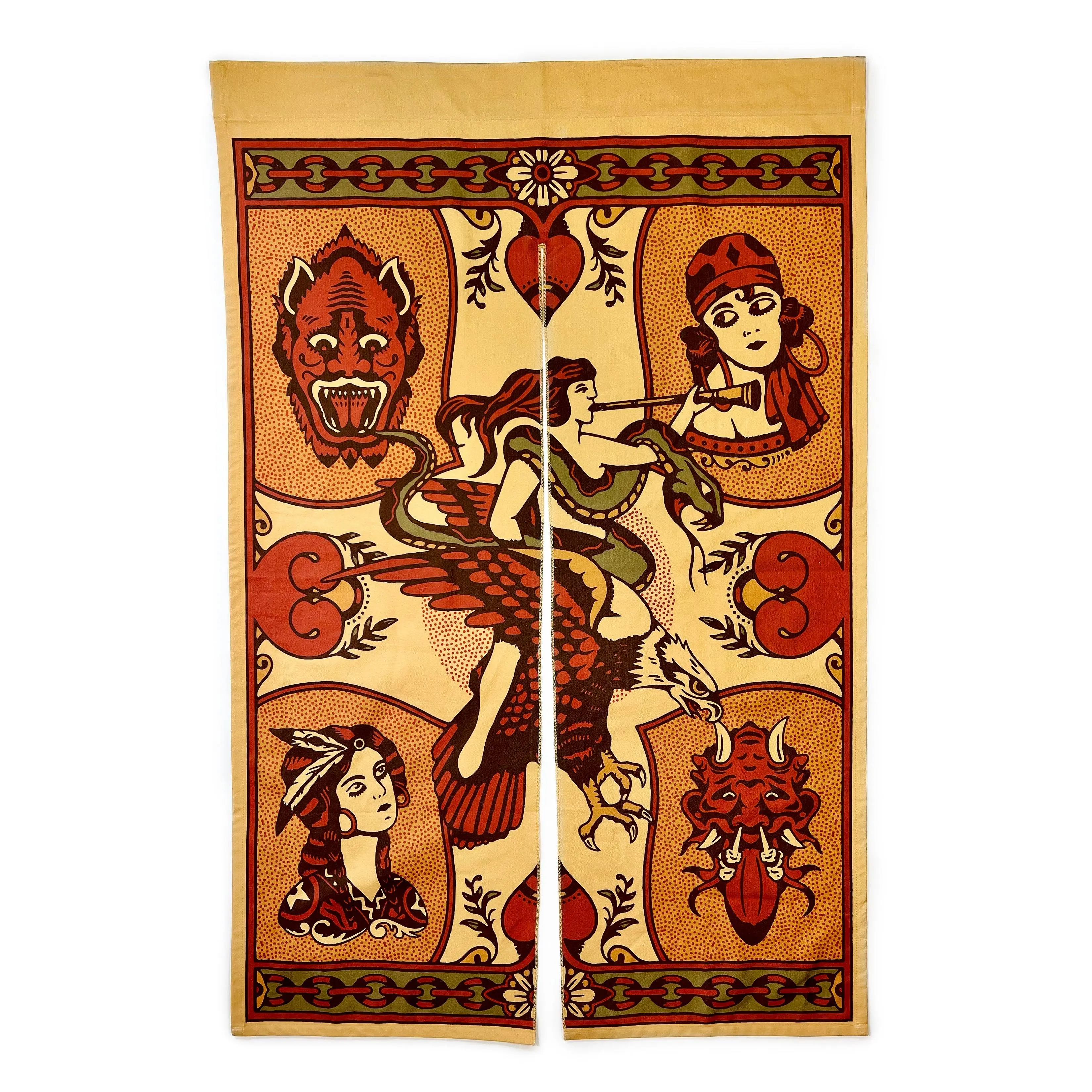 Percy Waters Noren Doorway Curtain