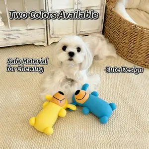 Cute Squeaky Dog Toys Plush Chew Toy for Aggressive Chewers Interactive Tug of War Puppy Toys Teething Training Companion for Small Medium Large Dogs tiny  paws  fashion