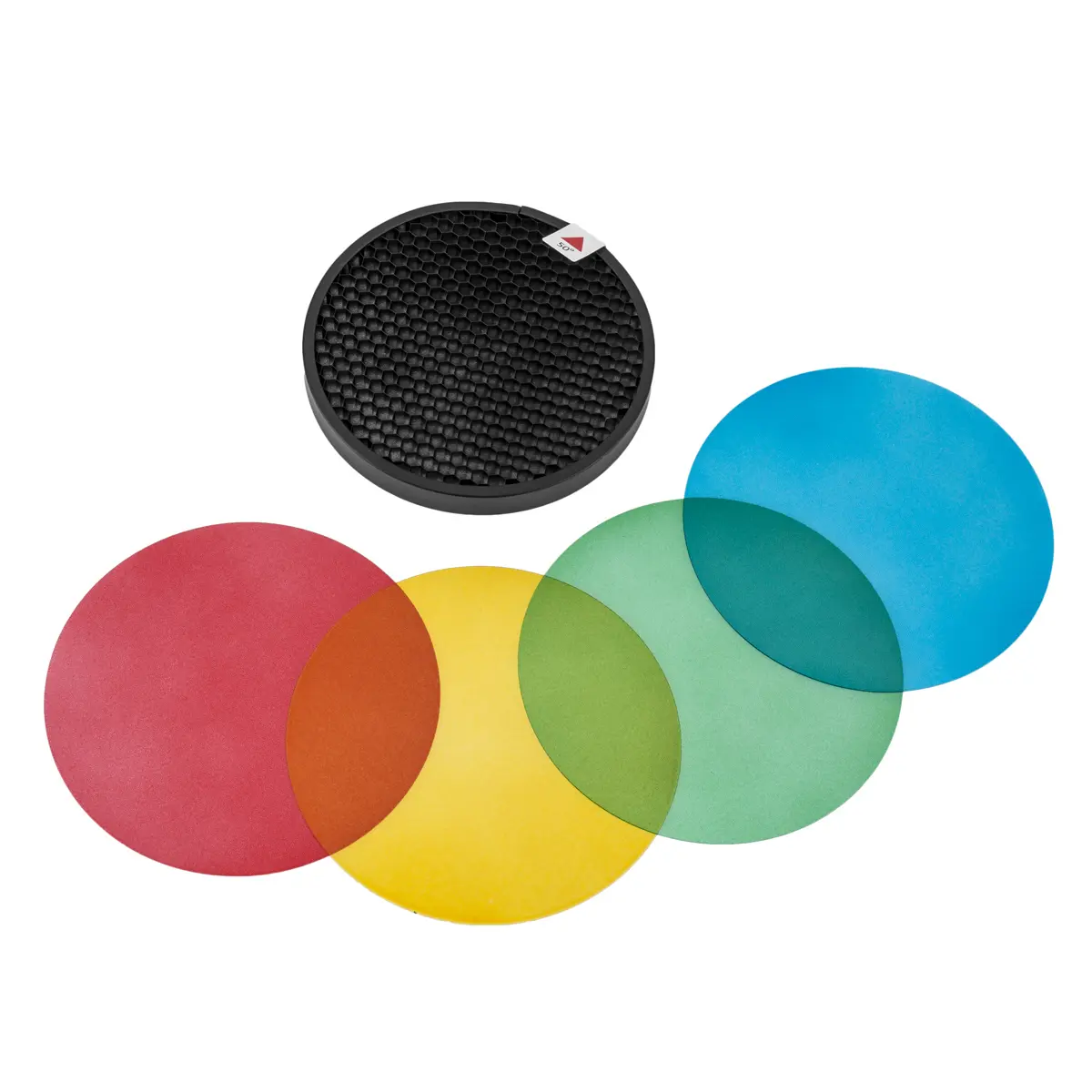 Flashpoint StreakLight Honey Comb / Color Filter Set - (Replacement for Godox AD-S11)
