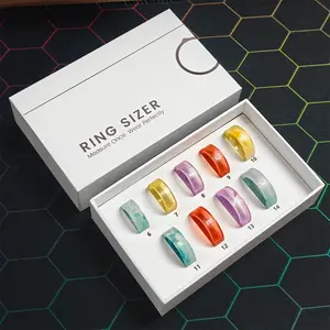 Smart Ring Sizing Kit - Size Before You Buy,  9 Sizes 6-14, Accurate Fit Tester