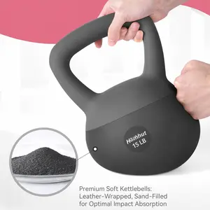 Soft Kettlebell With Comfort Grip Handle, Multi-Functional Weightlifting Gear For Body Conditioning And Core Exercise, Ideal Strength Equipment For Home Gym